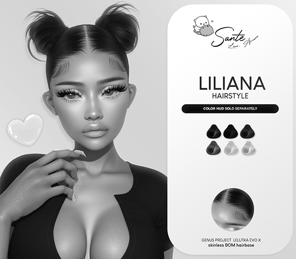 Sante - "Liliana" Hairstyle Demo