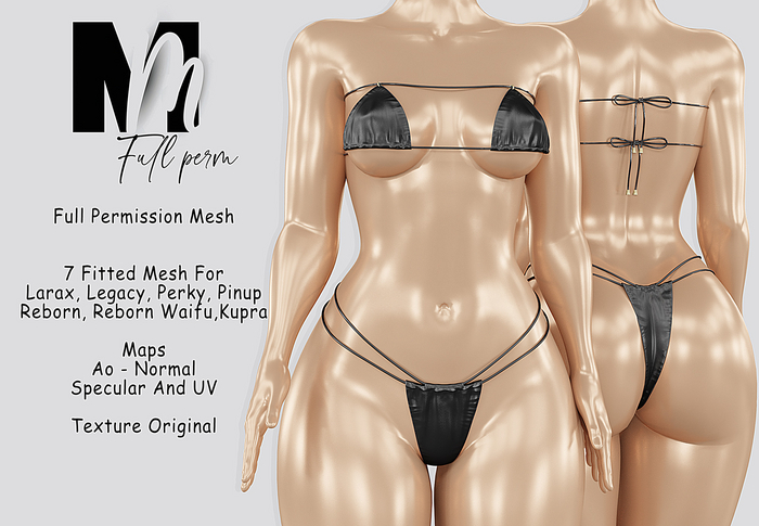 MM: Bikini 03 - LaraX/Legacy/Perky/Pinup/Reborn/Waifu/Kupra