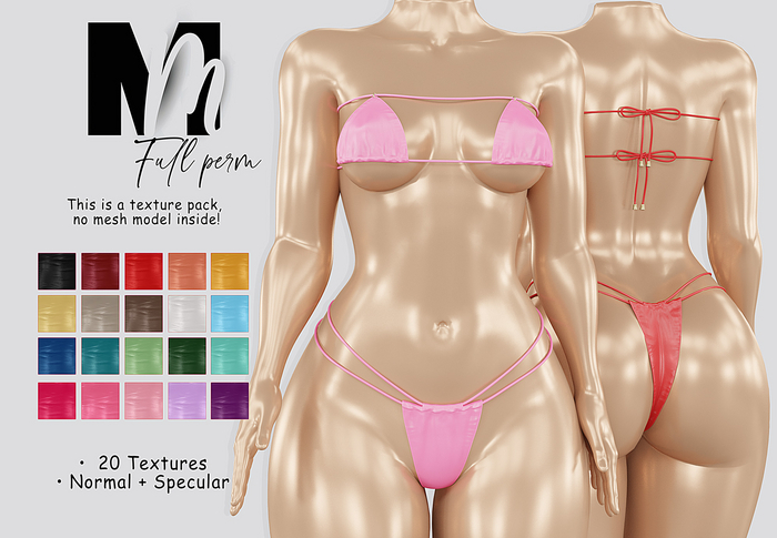 MM: Bikini 03 - Textures