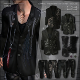 .::GB::Indictment Suit Gacha Black Set w/ RARE (Signature Gianni)