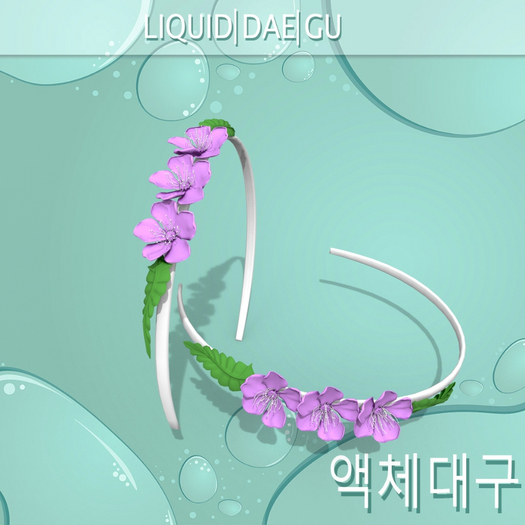 Lilac Hair Head Accessory