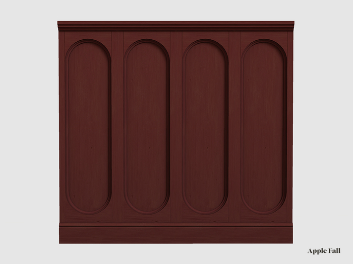 Apple Fall Sequoia Paneling - Heritage Red