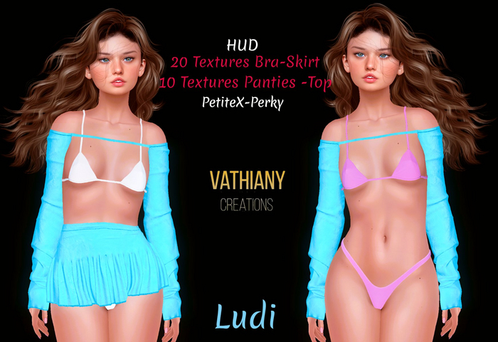 [V.C] Ludi Set Perky -PetiteX + HUD