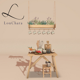 LouChara Sage Rustic Kitchen Set 