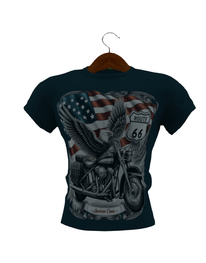 AMERICAN CLASSIC BIKE T SHIRT