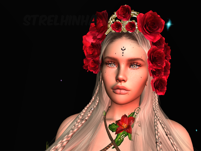 Tiara roses red