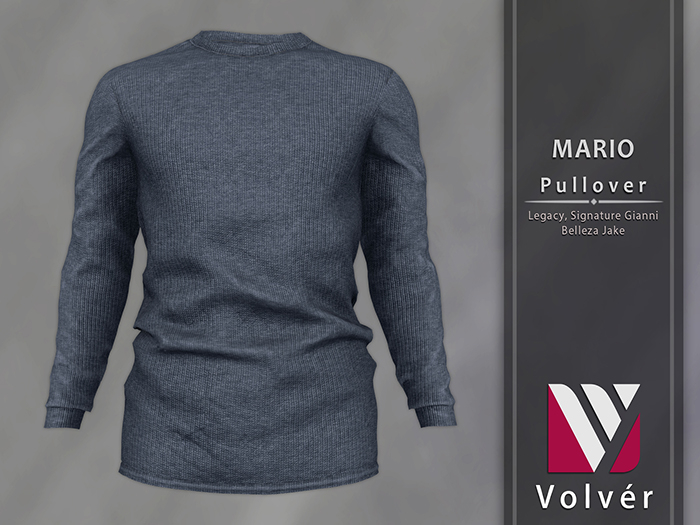 //Volver// Mario Pullover - Slategray