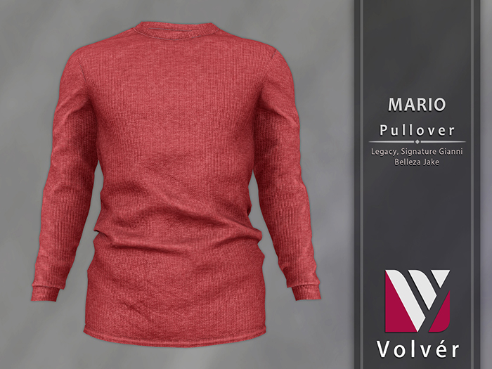 //Volver// Mario Pullover - Red