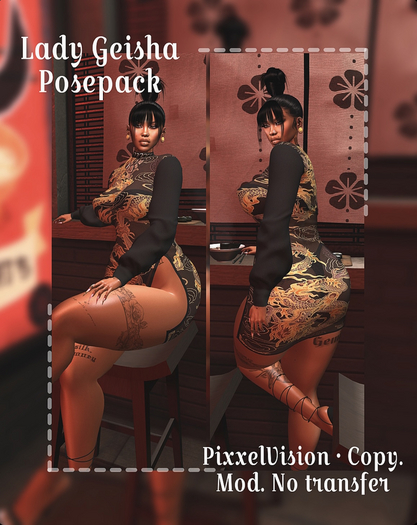 PX - Lady Geisha Posepack
