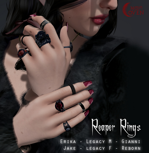 Moon Coven: Reaper Rings