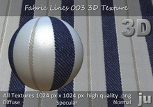 JU Fabric Lines 003 3D Texture Full Perm