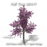 T-Spot Mesh - Fall Tree 2017 - Aubergine 1 - Full Perm - LI=4.8