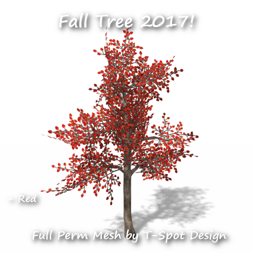 T-Spot Mesh - Fall Tree 2017 - Red - Full Perm - LI=4.8