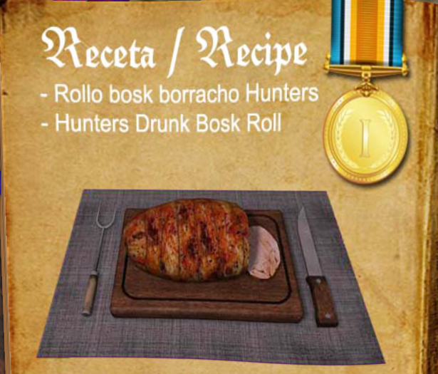 Rollo bosk borracho Hunters / Hunters drunk Bosk roll [G&S]