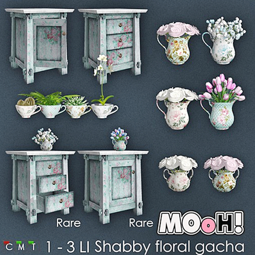 2. MOoH! Shabby Side table drawer closed 1LI