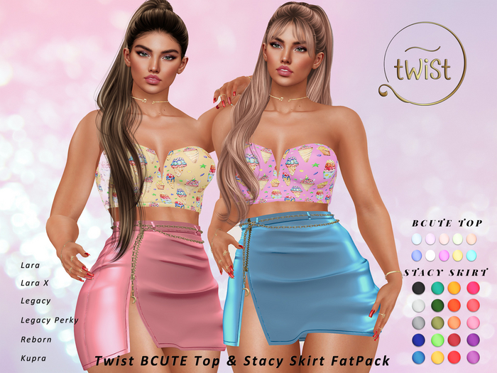 TWIST BECUTE & STACY SKIRT Fatpack 