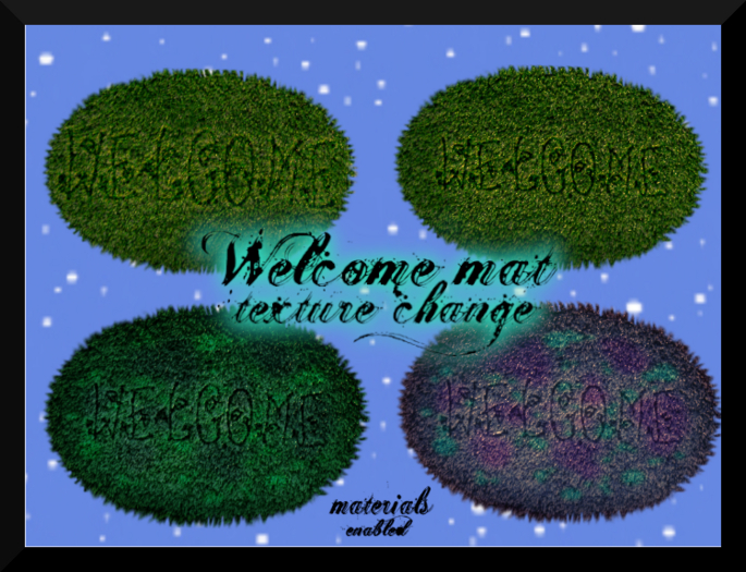Grassy Welcome Mat