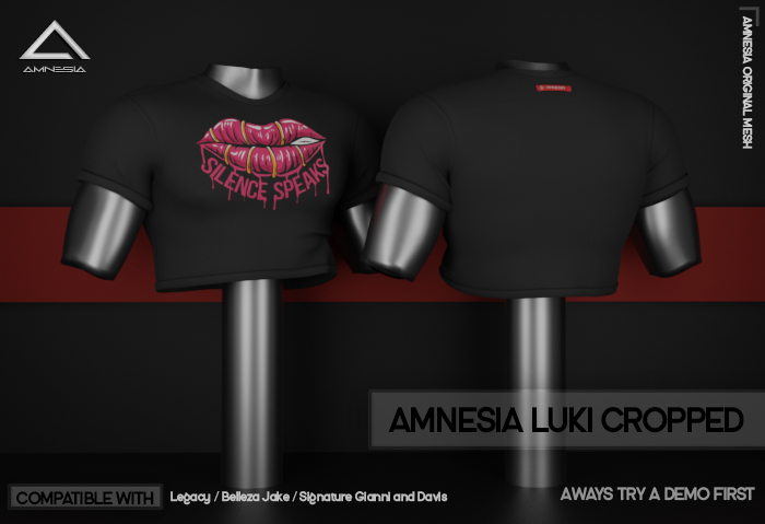 # AMNESIA - Luki Cropped - Print 2