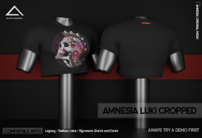 # AMNESIA - Luki Cropped - Print 1