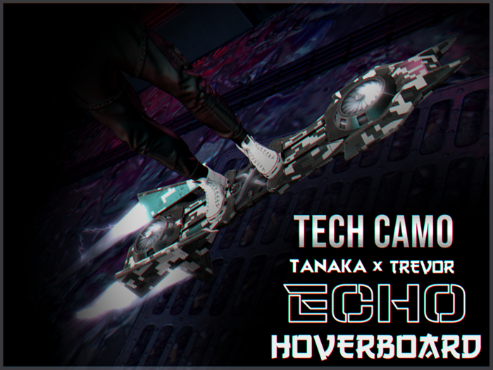 [TANAKA x TREVOR] - ECHO HOVERBOARD - (TECH CAMO)