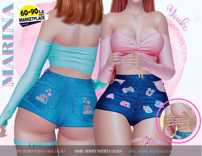 .:: Youke.:: Marina Set Short