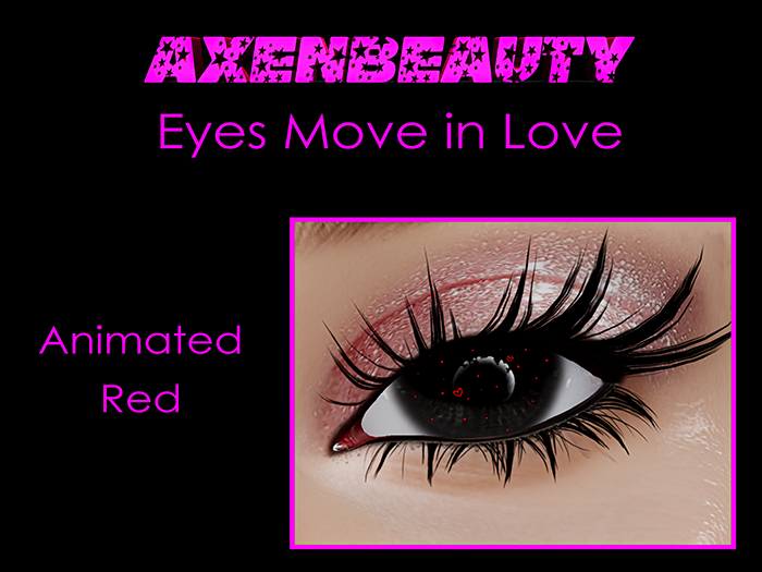 aX: Eyes Move In Love Red