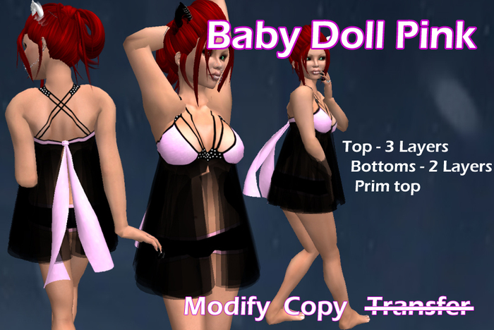 .:harmless INK:. Baby Doll Pink 