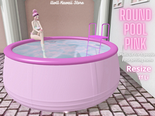 Round Pool pink  - UwU Kawaii Store