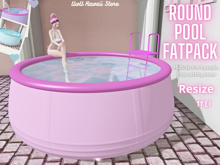 Round Pool fatpack - UwU Kawaii Store