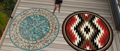 Second Life Marketplace - Round Rugs