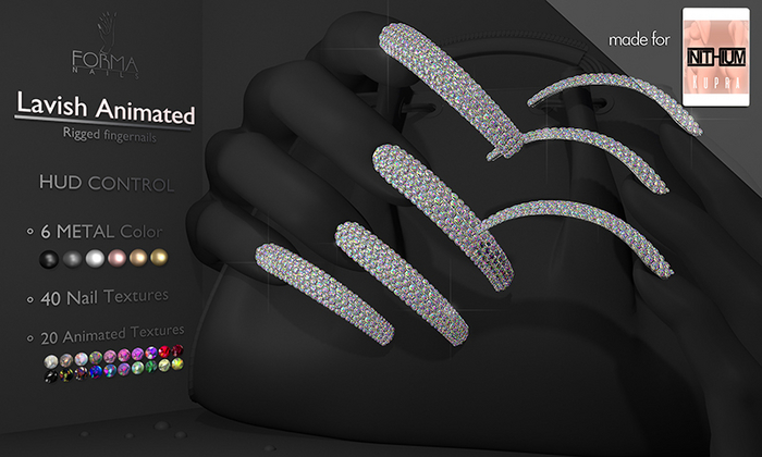 [FORMANAILS] NAILS - | Kupra Nails | - | LAVISH | - | Bento Nails | Rigged Nails 
