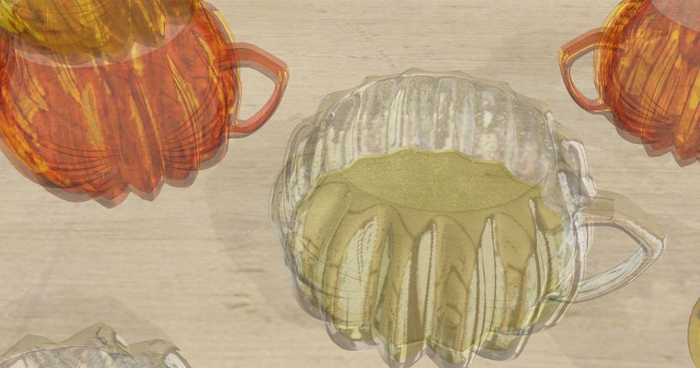 full perm pumpkin tea glasses Li1