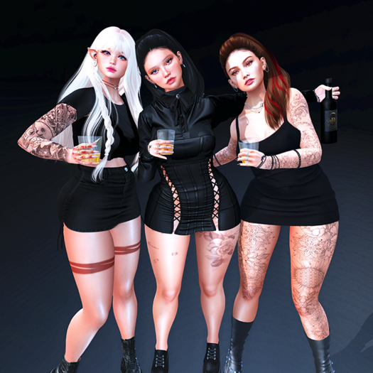 Poserz 2.0 - Bento Group Pose for 3 - GP300