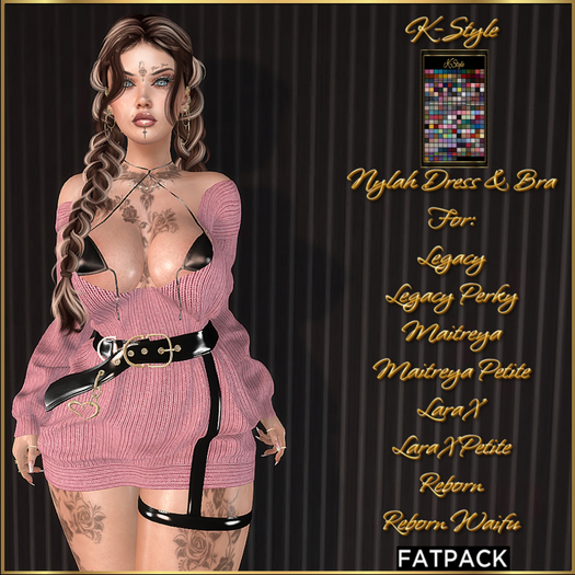 [K-Style] NYLAH DRESS - FATPACK #6