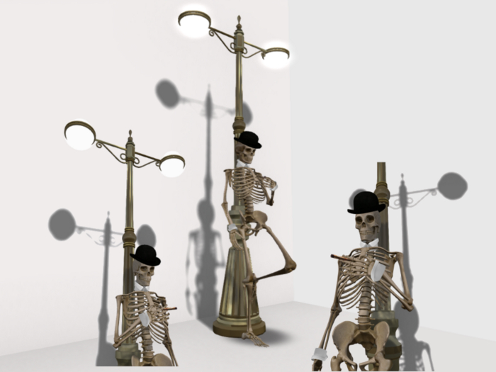 Gentleman skeleton break time box