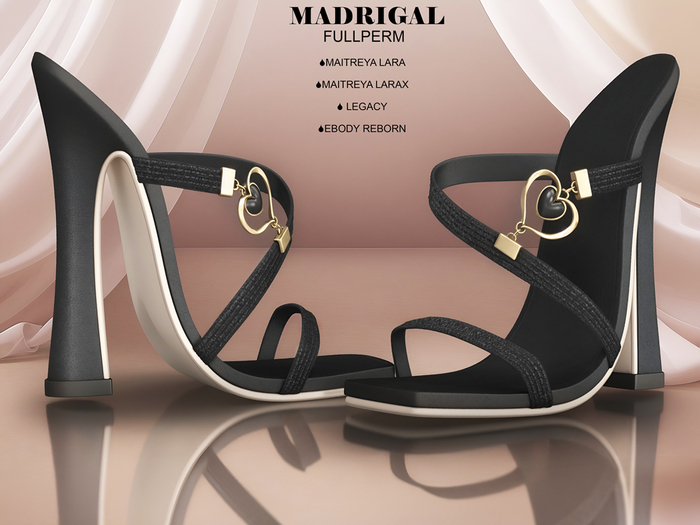 MADRIGAL:_Diana_Full Perm Sandals #16 DEMO