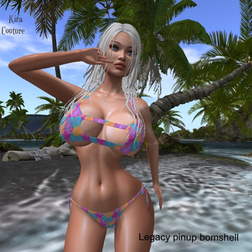 KC BIKINI Zoebaya Pinup  Bombshell