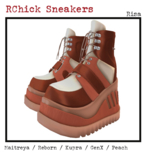 :::darKrose::: RChick sneakers  Risa
