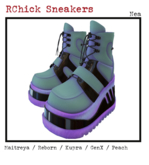 :::darKrose::: RChick sneakers  Nea
