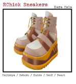 :::darKrose::: RChick sneakers  Kara Mela