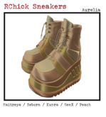 :::darKrose::: RChick sneakers  Aurelia