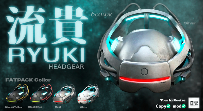 *ZEROICHI* RYUKI Head Gear FATPACK