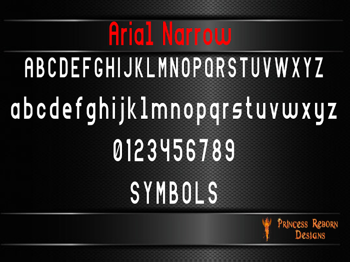 Arial Black Mesh Letters, Numbers, & Symbols "BOXED"