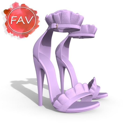Lavender Princess Heels MAITREYA