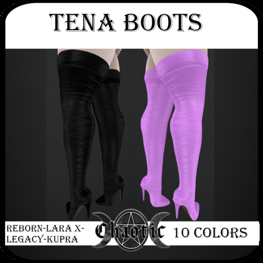 {Chaotic} Tena Boots {Add Me}