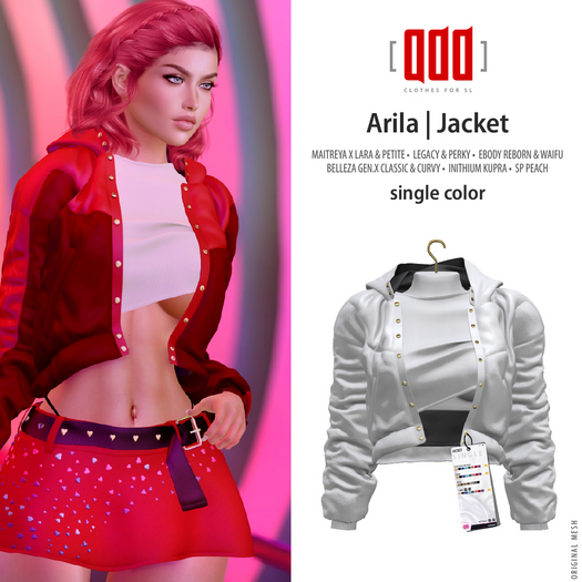 [ADD] Arila Jacket - White