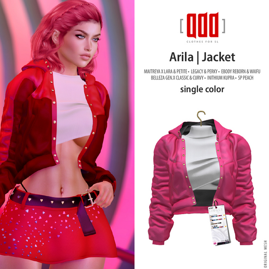 [ADD] Arila Jacket - Pink