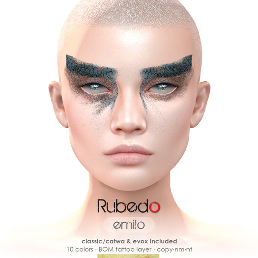 Rubedo - Emilo - REG&EVOX - warrior grunge battle makeup