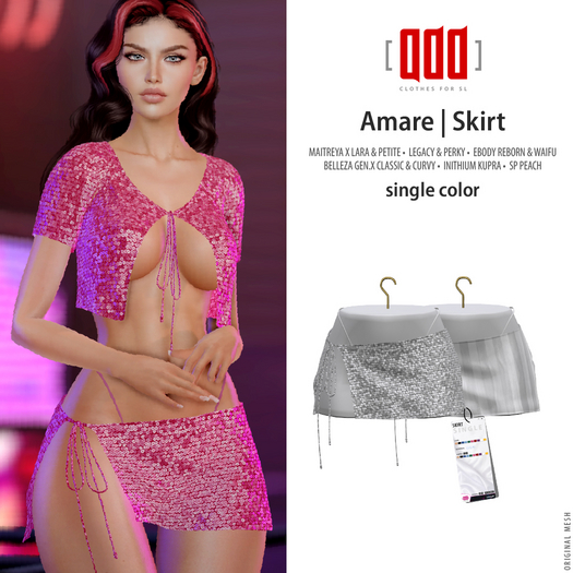 [ADD] Amare Skirt - White
