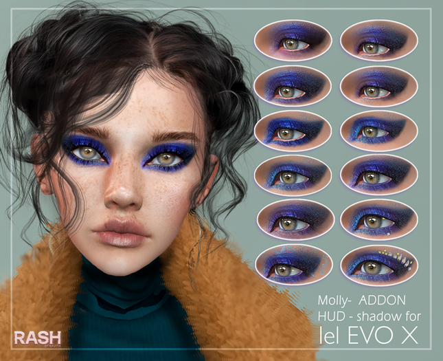 DEMO -RASH -Blue eyeshadow #1-ADD